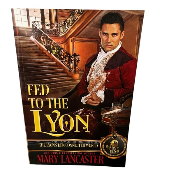 Mary Lancaster Book Lot Fed To The Lyon Sin & The Soldier Romance Intrigue SC - Picture 7 of 12